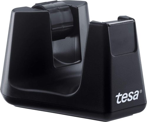 [53902-00000-01] PORTARROLLOS SOBREMESA EASY CUT SMART NEGRO ROLLO 33M TESA