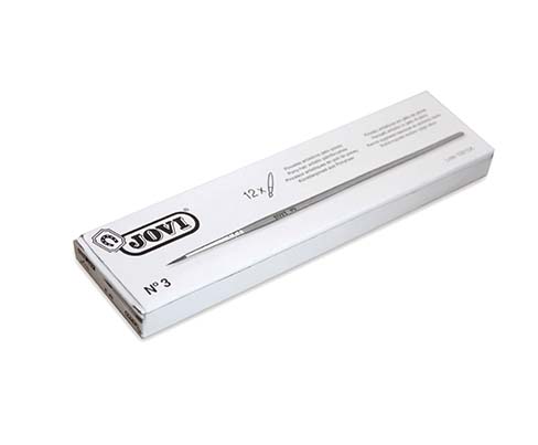 [8203] C/12 PINCEL ESCOLAR REDONDO Nº3 SERIE 818 JOVI