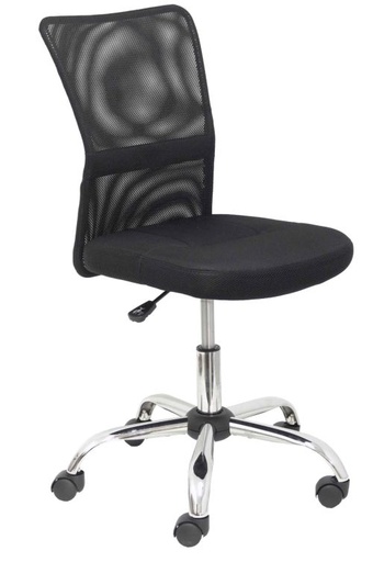 [358GM8403D840CRRN] SILLA PARDAL RESPALDO MALLA NEGRO