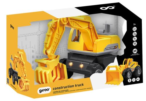EXCAVADORA CON PALA 35CM DIY GIROS BUILD