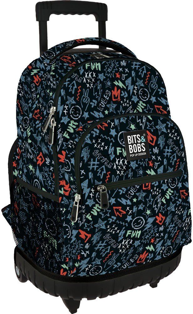 MOCHILA ROLLER B&amp;B PEACE 37x52x25cm
