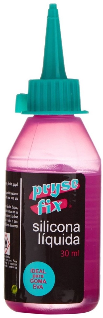 EXP 24 BOTES SILICONA LIQUIDA 30 ML PRYSEFIX