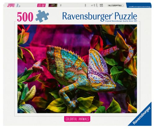 PUZZLE 2D PUZZLE 500 PIEZAS CAMALEON RAVENSBUGER