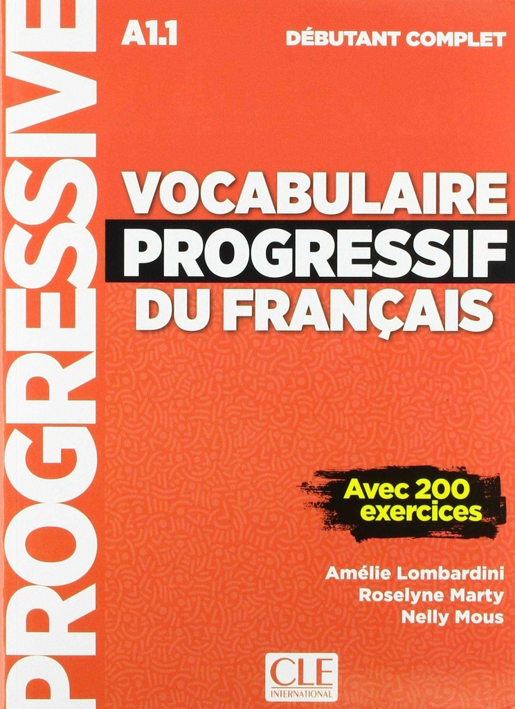 VOCABULAIRE PROGRESSIF DU FRANçAIS
