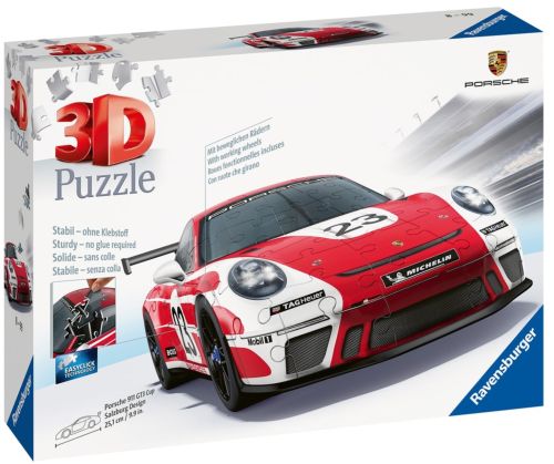 PUZZLE 3D PORSCHE 911 GT3 CUP SALZBURG RAVENSBURGER