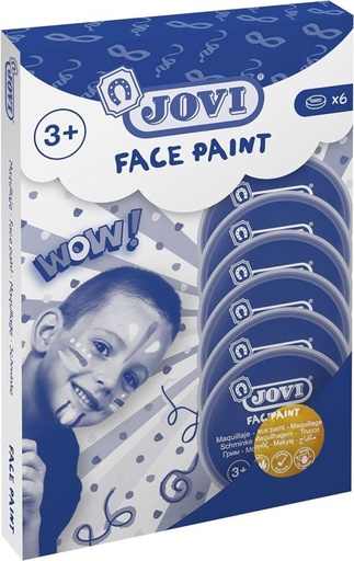 [17138] ESTUCHE 6 BOTES DE PINTURA FACIAL 8ML ORO