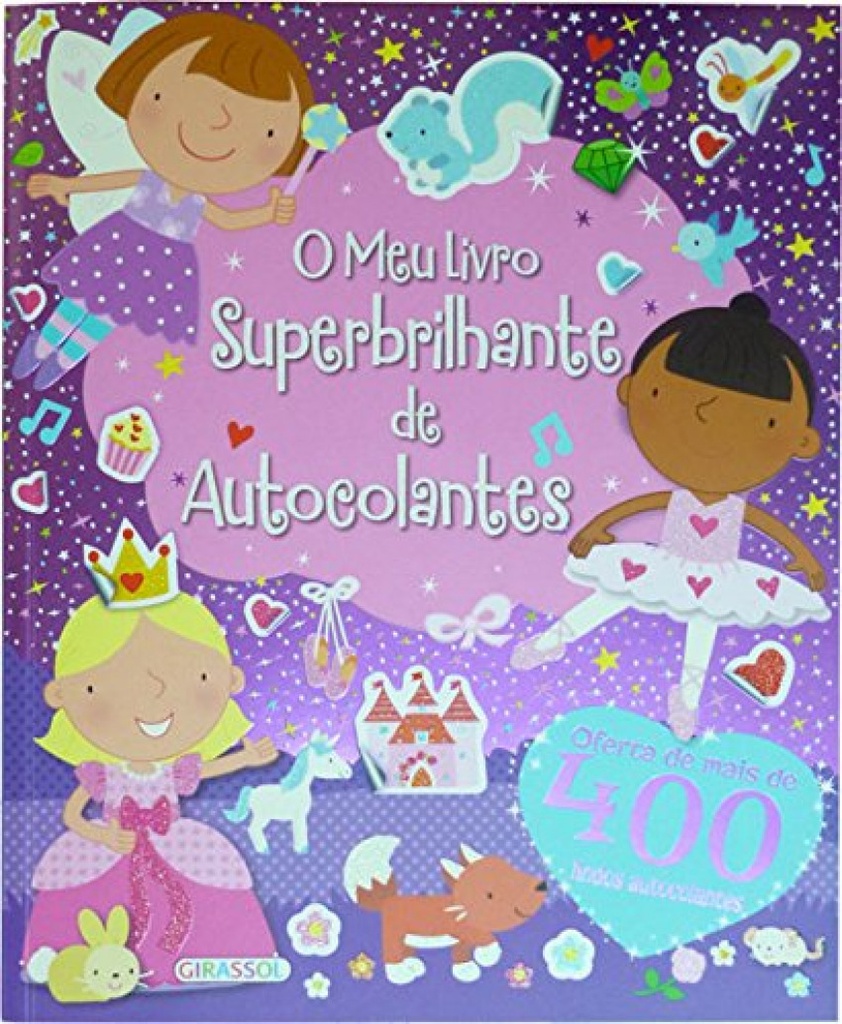 O MEU LIVRO SUPERBRILHANTE DE AUTOCOLANTES