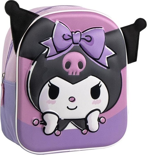 MOCHILA INFANTIL 3D HELLO KITTY KUROMI