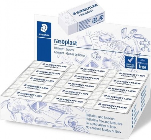 C/30 gomas de borrar rasoplast staedtler 526b30