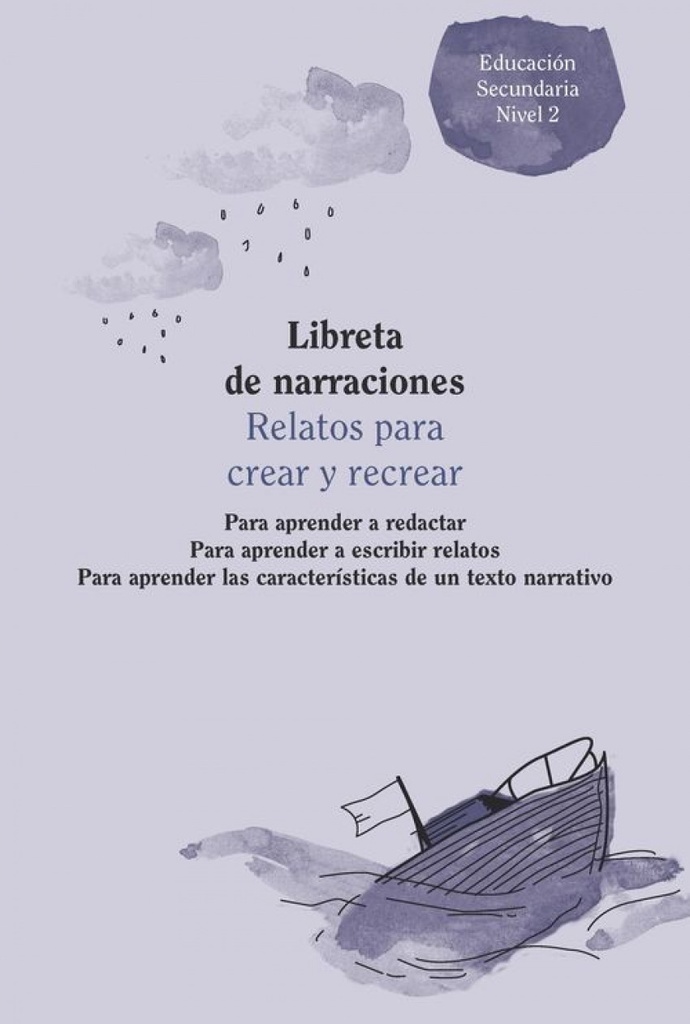 Libreta de narraciones secundaria nivel 2