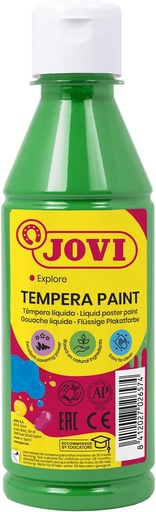 BOTE TEMPERA LIQUIDA JOVI 250ML VERDE MEDIO