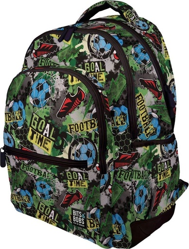 MOCHILA RUBBER B&amp;B GOAL TIME 33x46x22,5cm