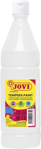 Bote tempera liquida jovi 1000ml blanco