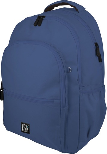 MOCHILA ROOMY B&amp;B AZUL 33x46x22,5cm