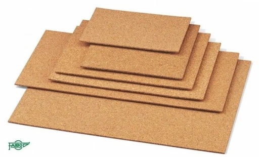 PAQ/10 PLANCHAS DE CORCHO 20X30CM GROSOR 4MM