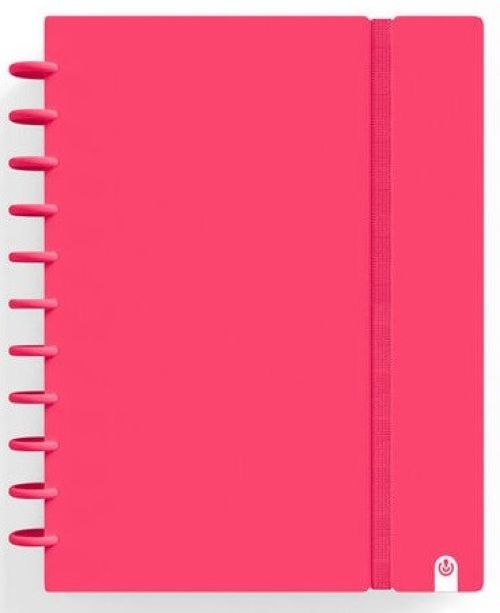 CUADERNO INGENIOX A5 80H HORIZONTAL ROJO