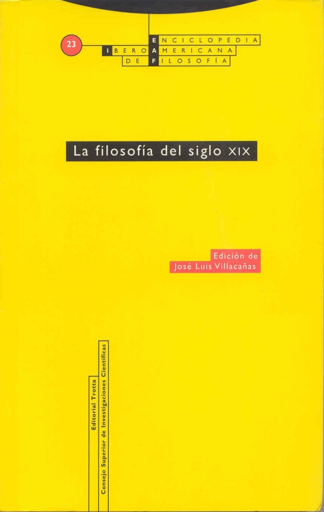 LA FILOSOFIA DEL SIGLO XIX