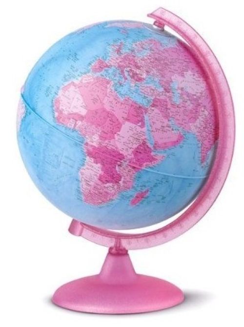 ESFERA EDUCATIVA PINK CON LUZ 25CM