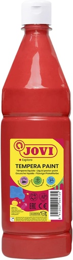 Bote tempera liquida jovi 1000ml bermellon