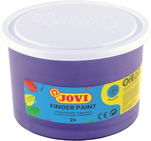 [56123] Bote pintura de dedos 500ml violeta