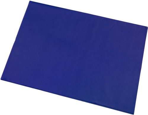 [S0718113] BOLSA 25+1 HOJAS PAPEL SEDA SADIPAL 50X75CM AZUL OSCURO