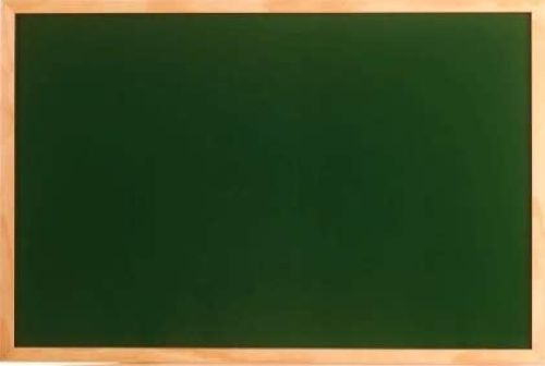 Pizarra verde 40x60cm con marco de pino faibo