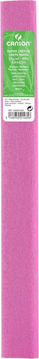 PAQ/10 ROLLO CONTINUO PAPEL CRESPON 50X250CM ROSA 32G