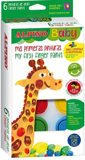 [DD002016] Set pintura de dedos alpino baby