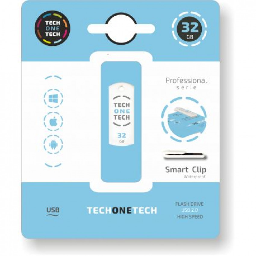PENDRIVE 32GB USB 2.0 SMART CLIP