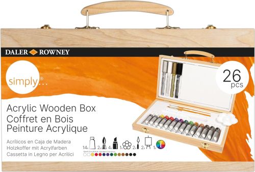 [D12650055000] SET DE 26 PIEZAS DE PINTURA ACRILICA SIMPLY