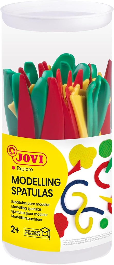 CAJA 48 MODELADORES PARA PLASTILINA JOVI