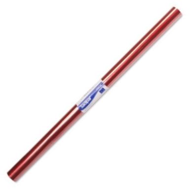 [12701] ROLLO CONTINUO PAPEL METALIZADO ROJO 0,5X10M