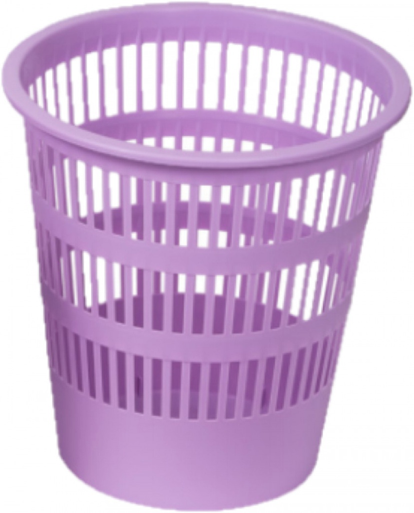 PAPELERA VIOLETA PASTEL