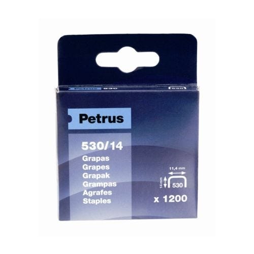 [77517] CAJA 1200 GRAPAS PETRUS Nº530/14 COBREADA