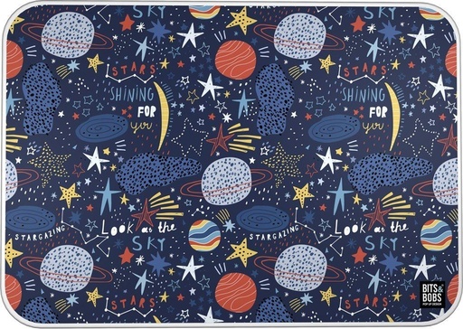 VADE PVC B&amp;B PLANETS 33x47x0,5cm
