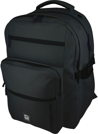 MOCHILA BIGPACK B&amp;B NEGRA 32x46x24cm