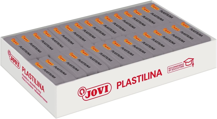 PLASTILINA JOVI 70 PAST. GRIS C/30