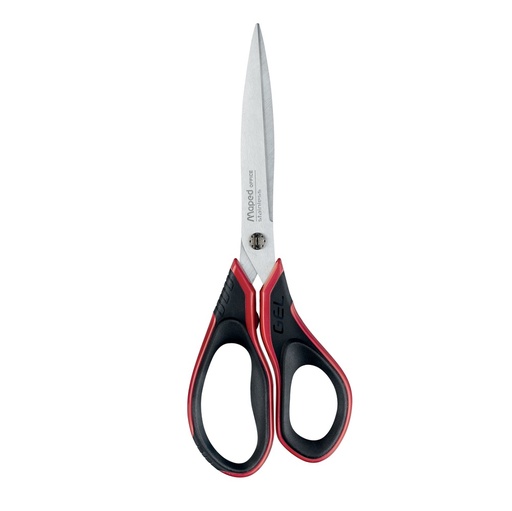 [499210] TIJERA OFICINA 21CM ASIMETRICA ADVANCED SOFT GEL MAPED