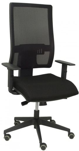 [10SBALI840SC] SILLA C/ RUEDAS HORNA BALI SIN CABECERO NEGRA