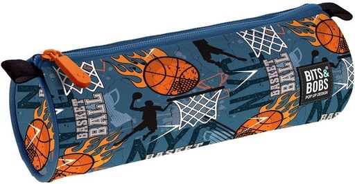 PORTATODO REDONDO B&amp;B BASKETBALL 22x8x2cm