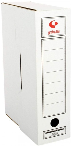 C/50 ARCHIVADOR DEFINITIVO CARTON Fº 360X253X100MM