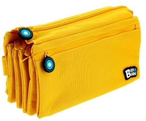 PORTATODO CUADRUPLE PLANO BITS &amp;BOBS AMARILLO 23X12 CM