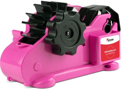 PORTARROLLOS AUTOMATICO ROSA PARA CINTA 66MTS