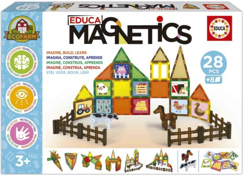 JUEGO 28 PIEZAS EDUCA MAGNETICS