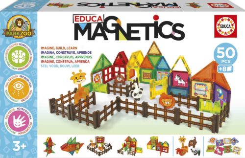 JUEGO 50 PIEZAS EDUCA MAGNETICS