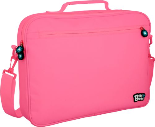 BANDOLERA BITS &amp;BOBS COLOR ROSA 38X28X6 CM.