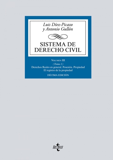 SISTEMA DE DERECHO CIVIL VOL III/1