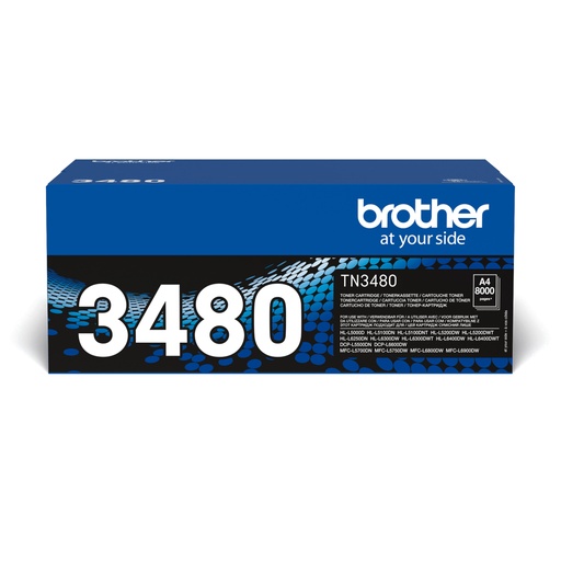 [TN-3480] TONER LASER ORIGINAL BROTHER TN3480 NEGRO