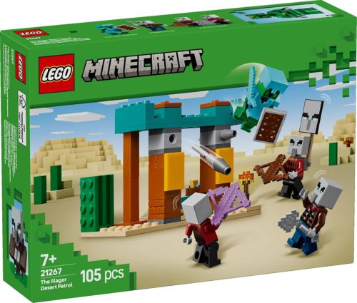 LA PATRULLA DEL DESIERTO DE LOS MALDEANOS LEGO MINECRAFT