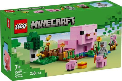 LA CASA CERDO BEBE LEGO MINECRAFT